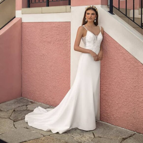 Madi Lane Aria June ML19604 Wedding Gown Dress (Size 12) - Picture 1 of 1